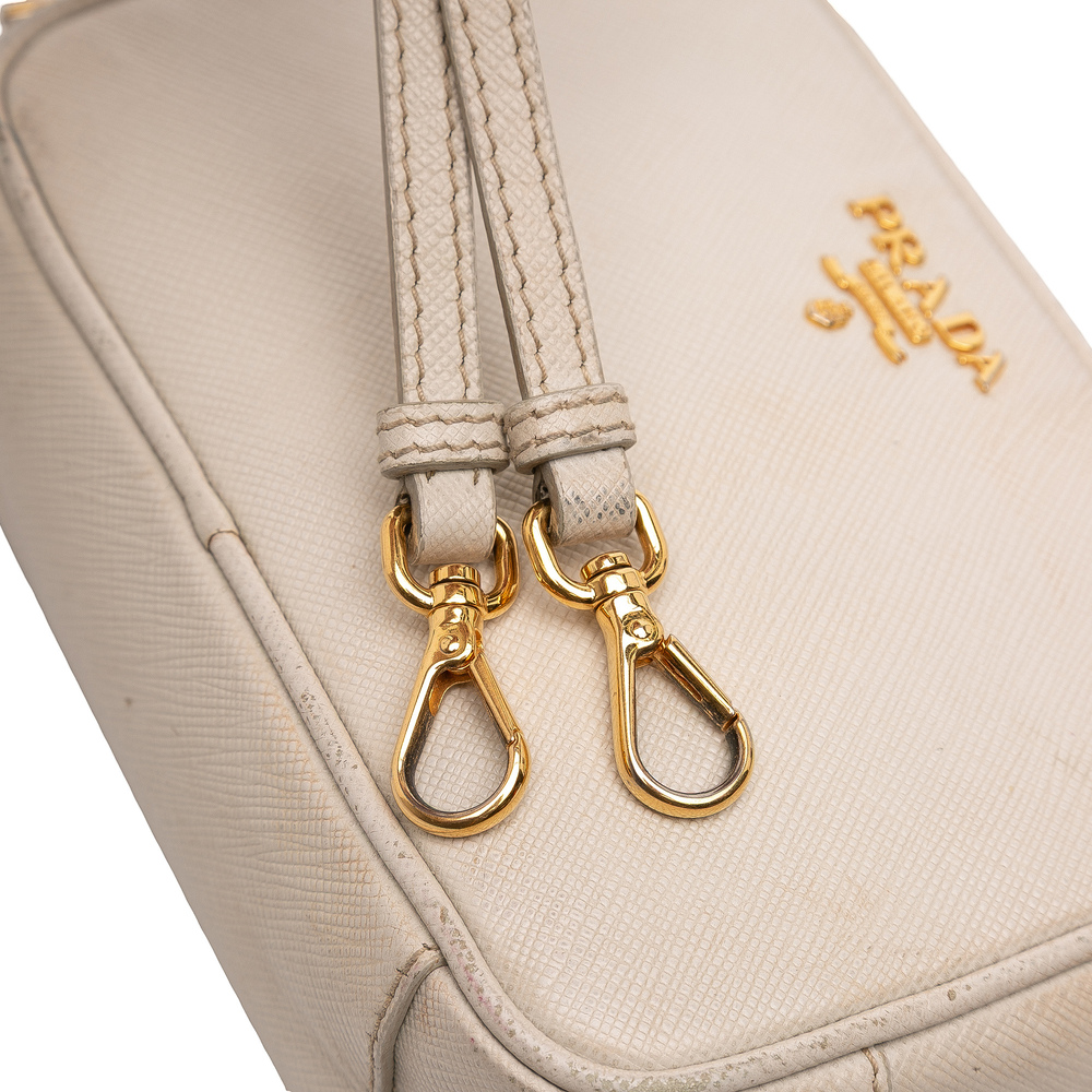 Pre-Loved Prada Mini Saffiano Lux Camera Bag - Picture 10 of 11